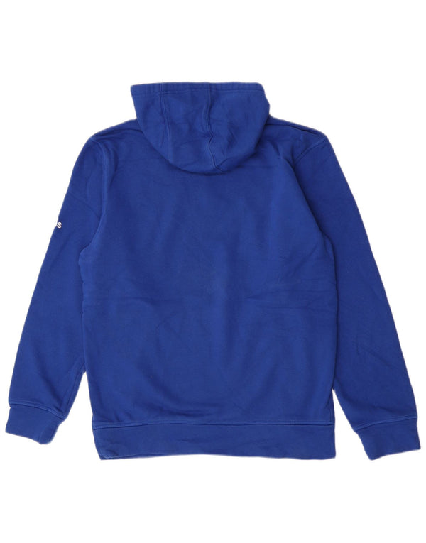 Adidas Mens Wolverines Graphic Hoodie Jumper Pequeno Azul