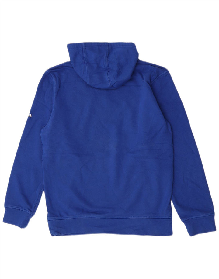 Adidas Mens Wolverines Graphic Hoodie Jumper Pequeno Azul