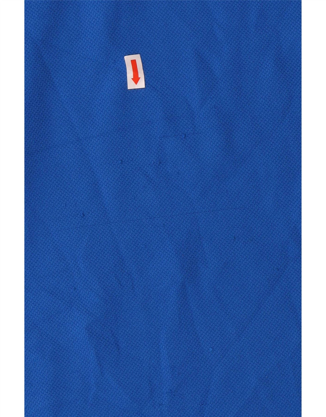 Camisa pólo gráfica masculina PUMA grande azul colorblock poliéster