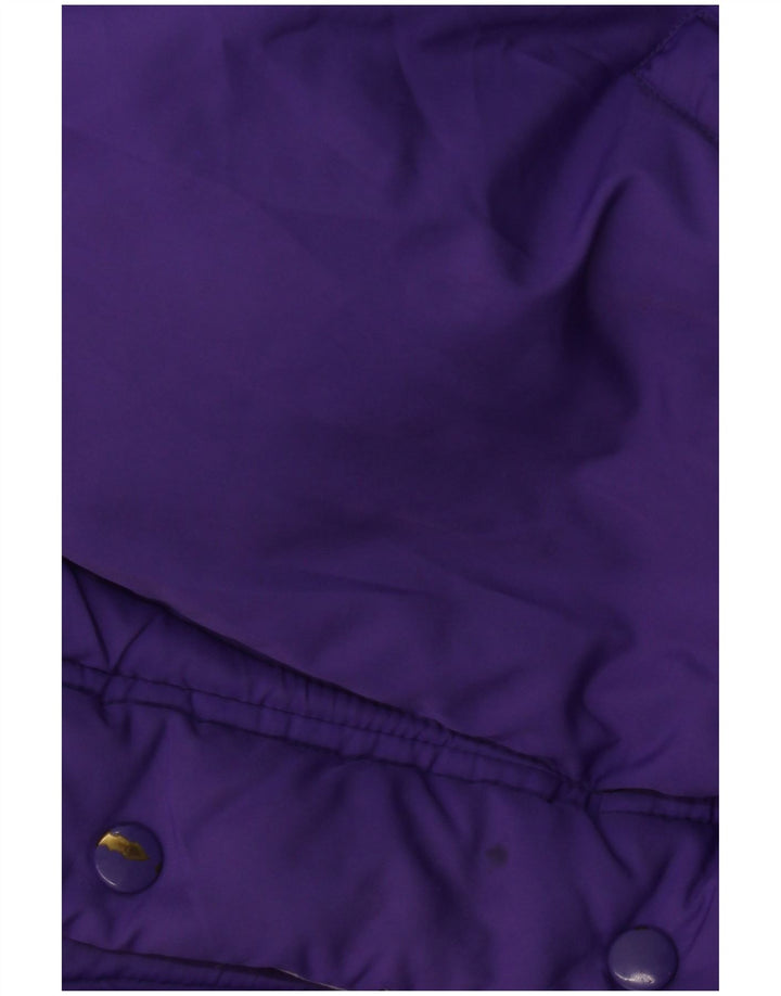 Jaqueta acolchoada reversível masculina DOLOMITE UK 40 poliéster roxo grande