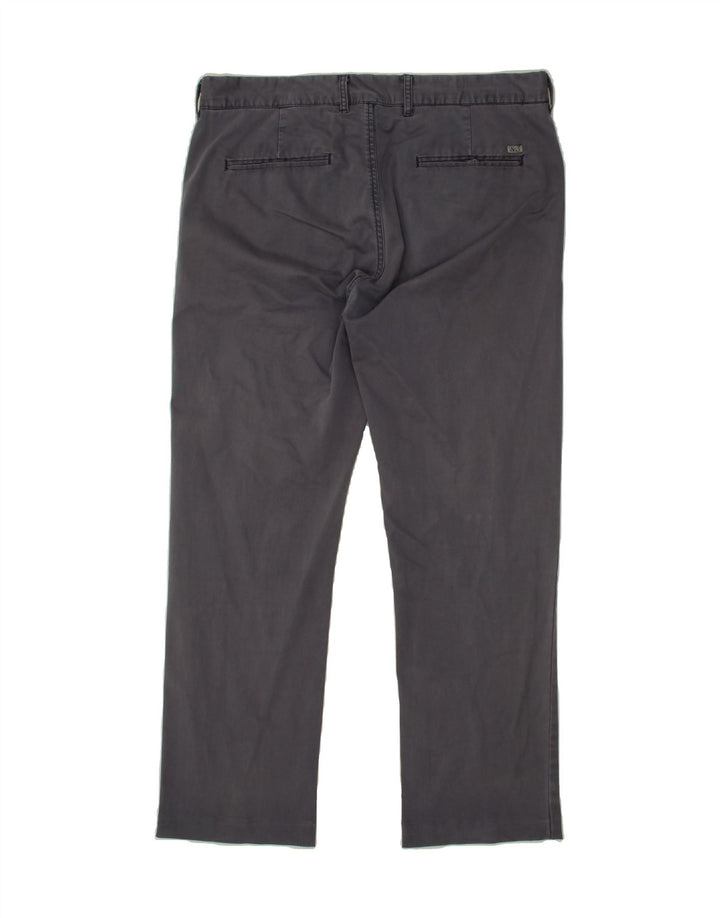 SCOTCH & SODA Mens Chino Trousers W33 L32 Grey Cotton Vintage Scotch & Soda and Second-Hand Scotch & Soda from Messina Hembry 