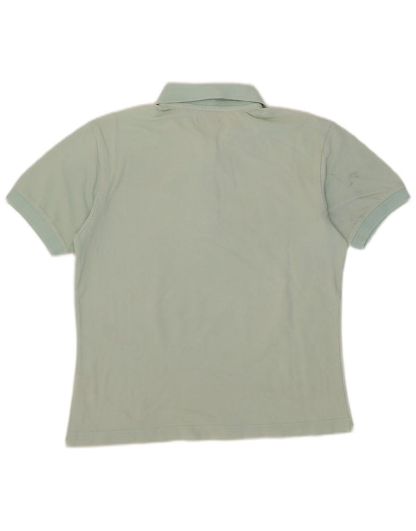 Camisa polo feminina Kappa UK 14 grande algodão verde