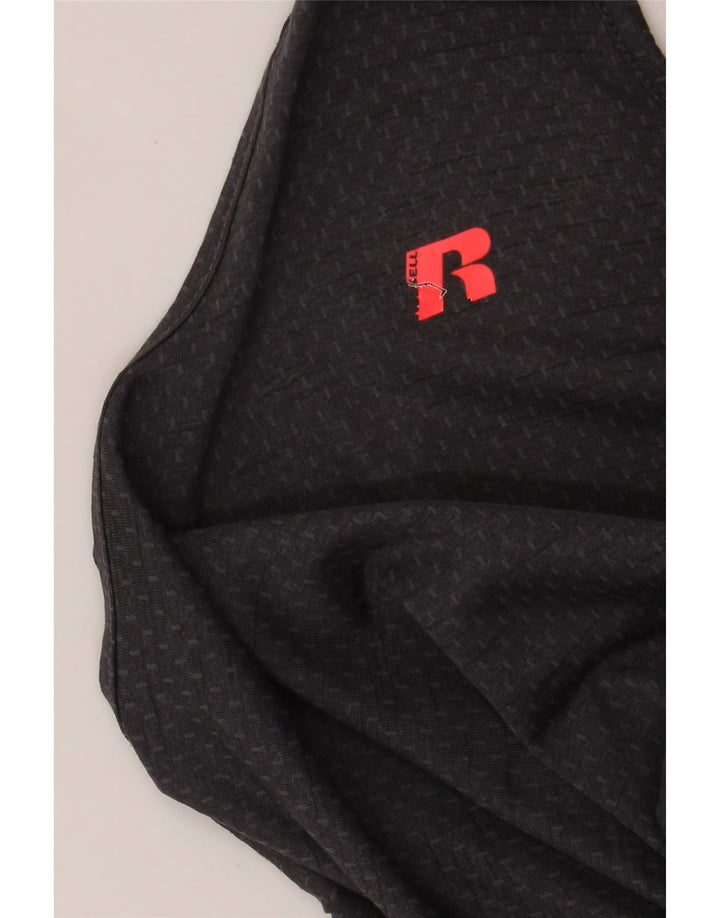 Colete masculino Russell Athletic Top 2XL poliéster cinza