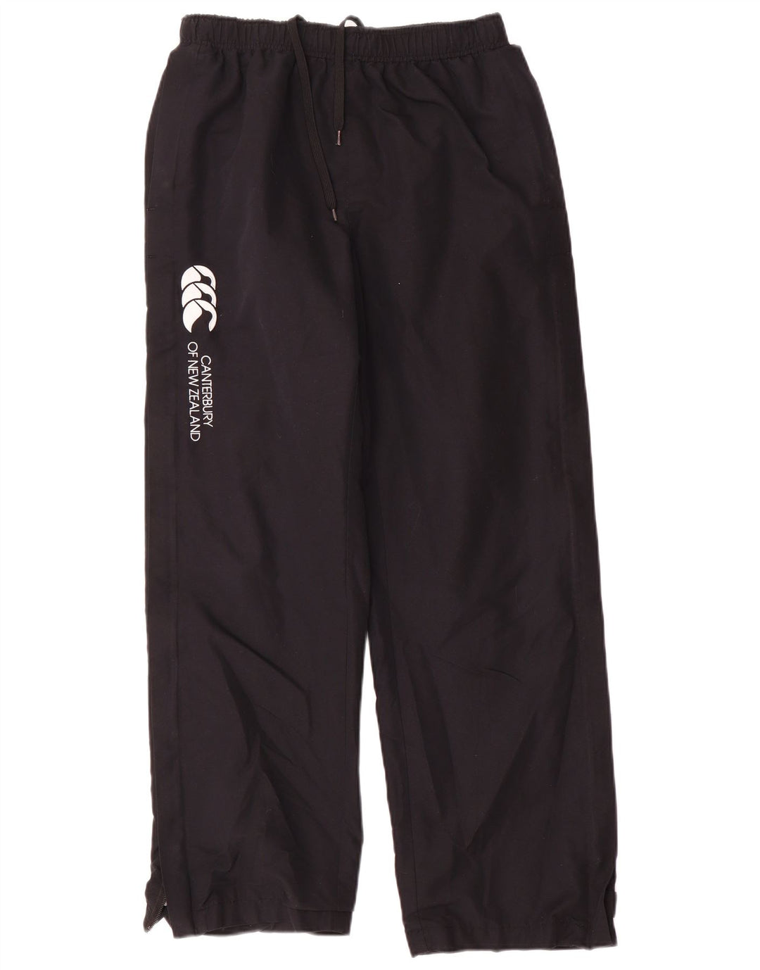 Calça corta-vento feminina Canterbury UK 12 poliéster preto médio