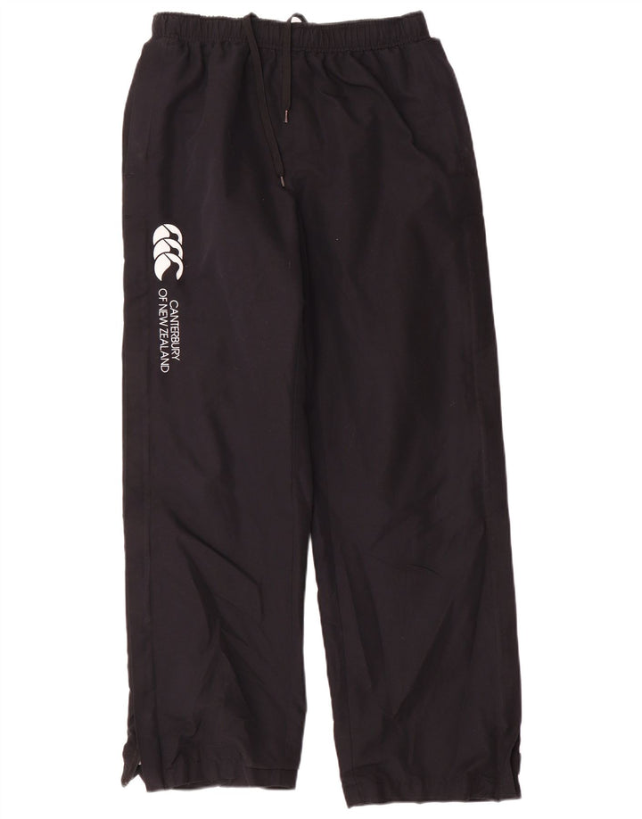 Calça corta-vento feminina Canterbury UK 12 poliéster preto médio