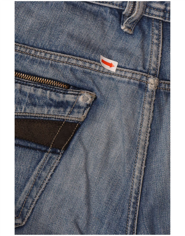 DIESEL Masculino Slim Jeans W32 L32 Azul Algodão