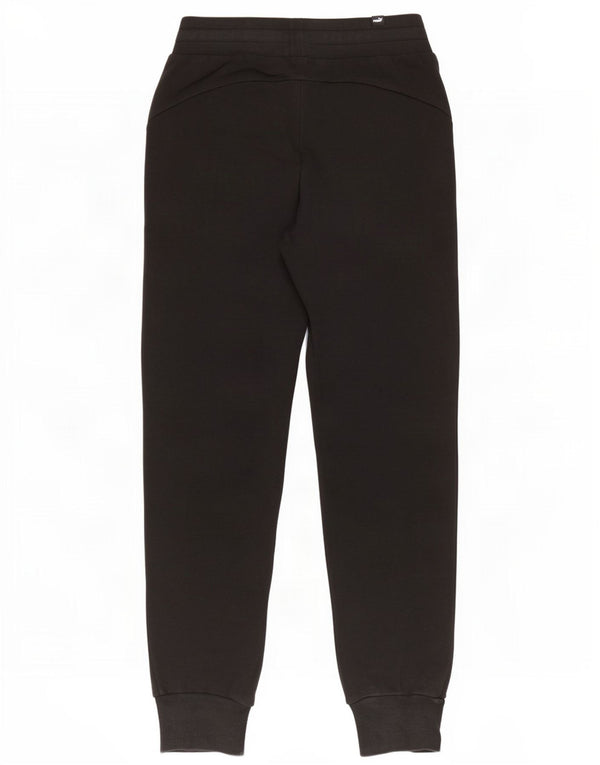 Calça de treino feminina Puma Joggers UK 8 pequeno algodão preto