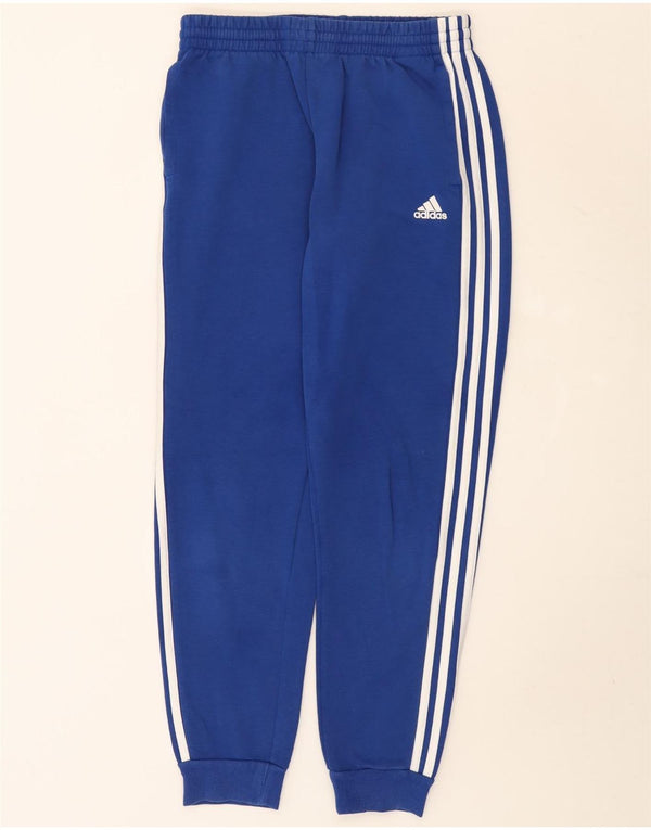 Calças de treino Adidas Menino 14-15 Anos Azul Algodão
