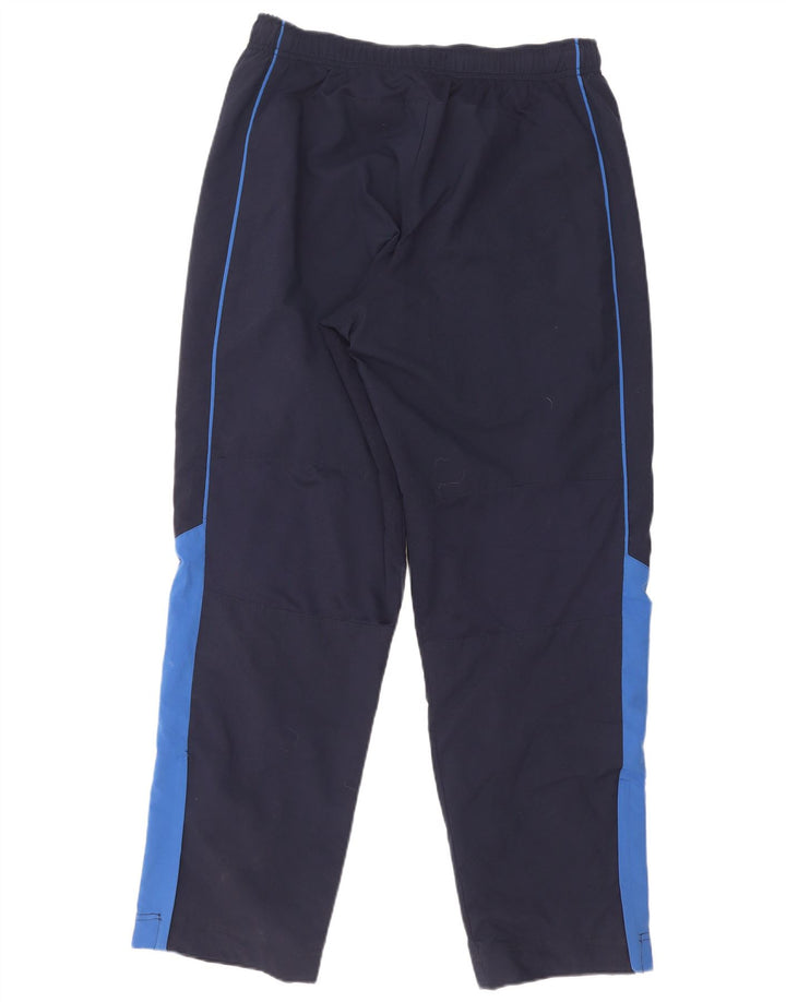 Calça de treino masculina Nike médio azul marinho colorblock poliéster