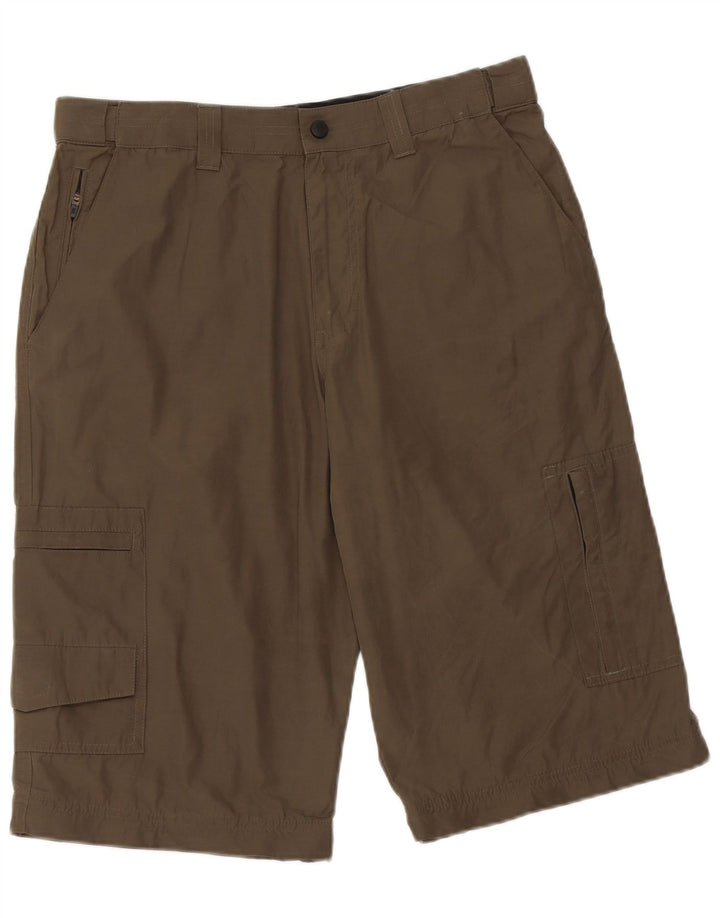Shorts cargo masculino Marks & Spencer W32 médio cáqui poliamida