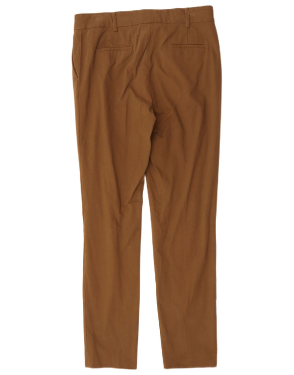 Calça Chino Feminina Massimo Dutti W32 L30 Algodão Bege