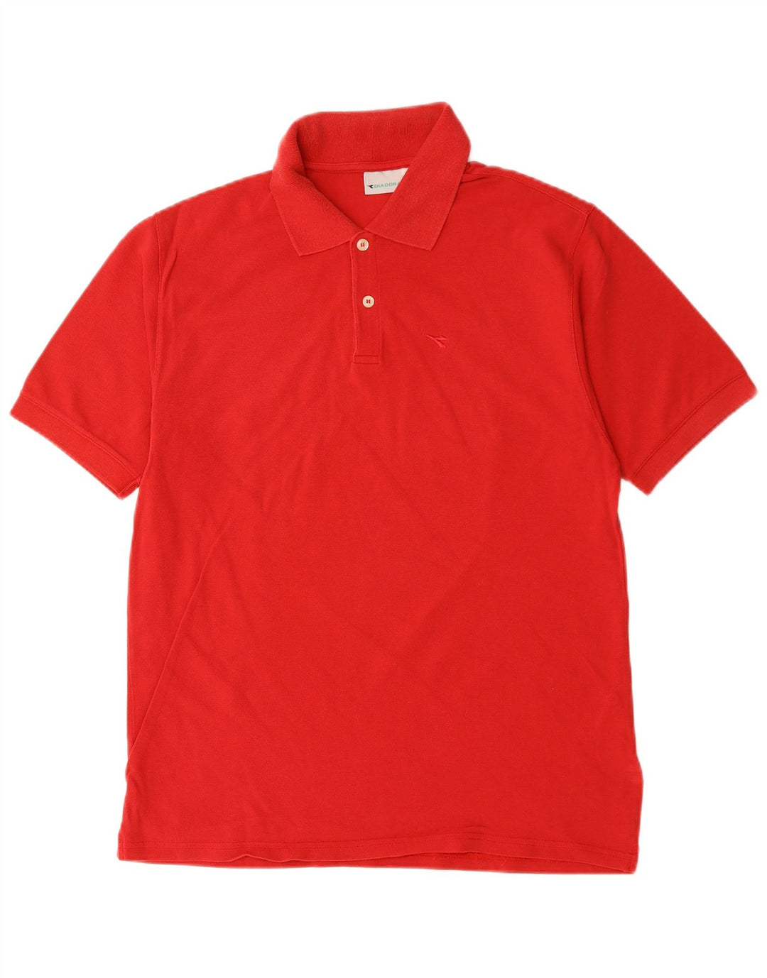 Camisa polo masculina DIADORA grande algodão vermelho