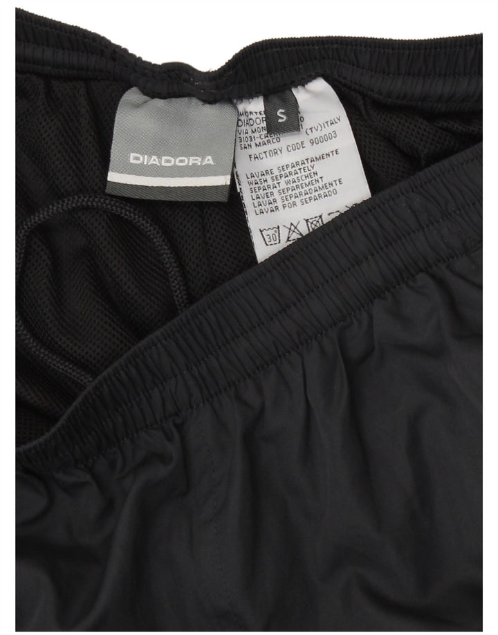 Calça de treino feminina Diadora UK 10 Small Grey Colourblock Poliéster