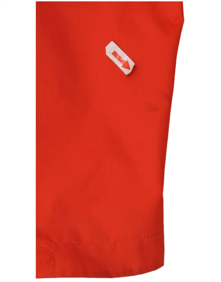 Jaqueta de chuva com capuz feminina The North Face UK 14 poliéster laranja médio