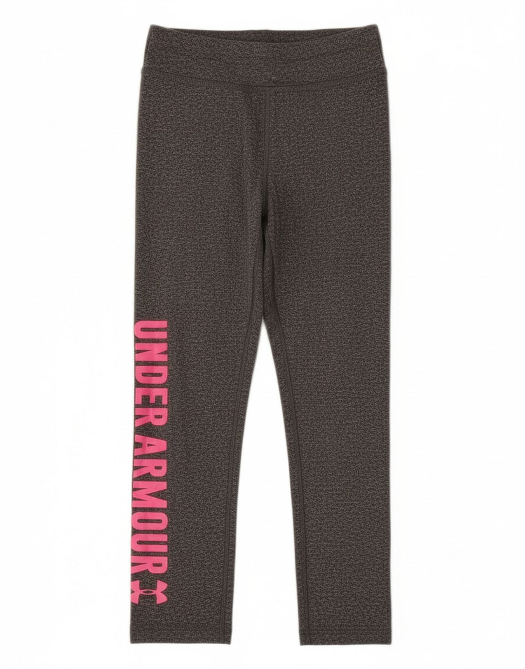 Under Armour Girls Graphic Leggings 4-5 anos cinza manchado