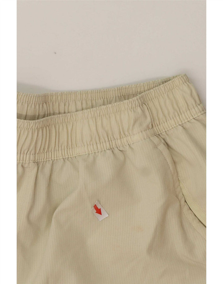 Shorts esportivos masculinos Ellesse grandes esportes amarelos de poliéster