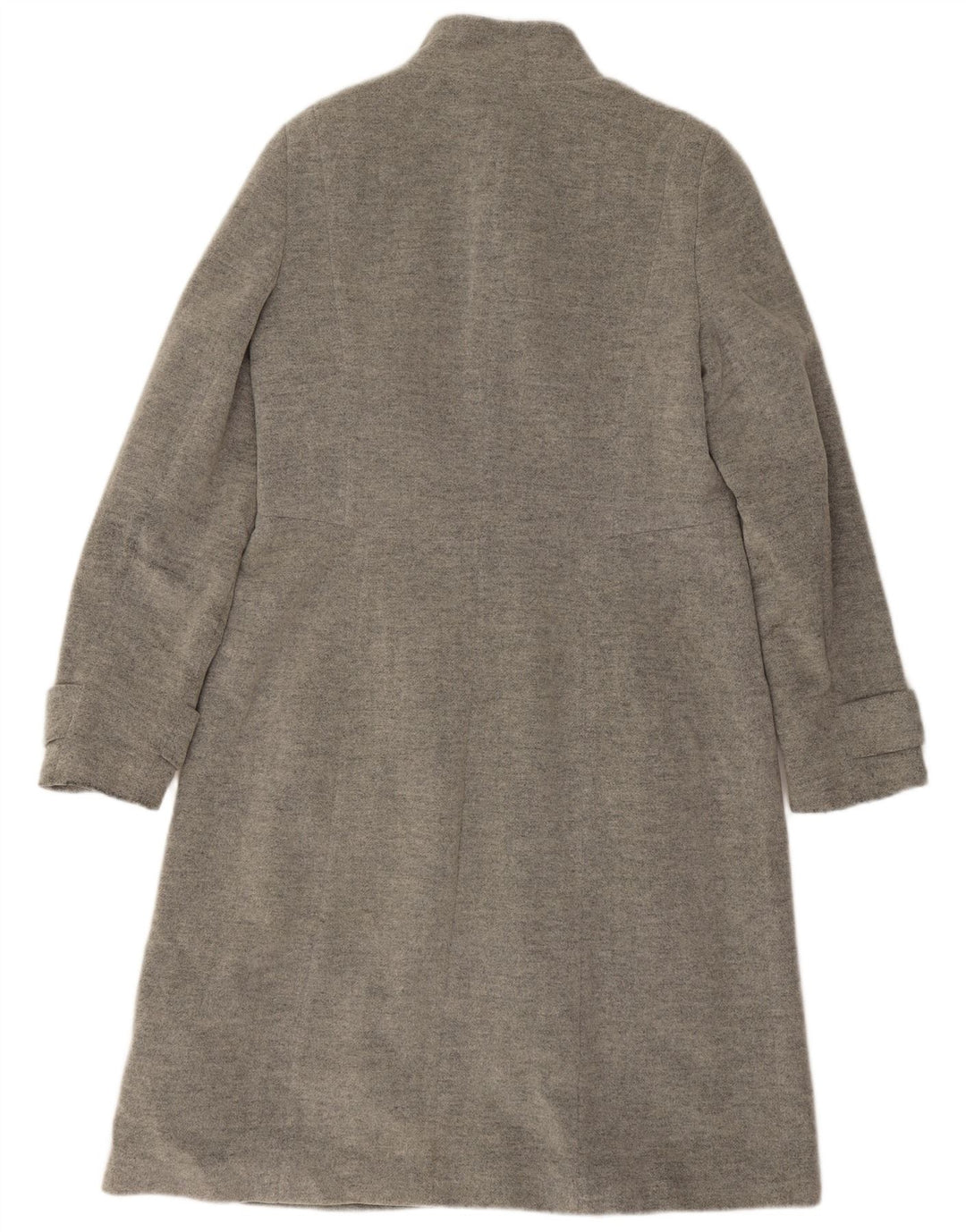 Sobretudo feminino Laura Ashley UK 14 grande lã cinza