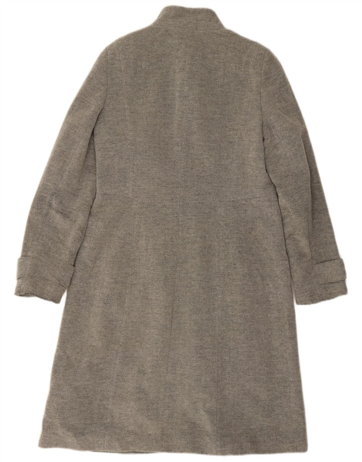 Sobretudo feminino Laura Ashley UK 14 grande lã cinza