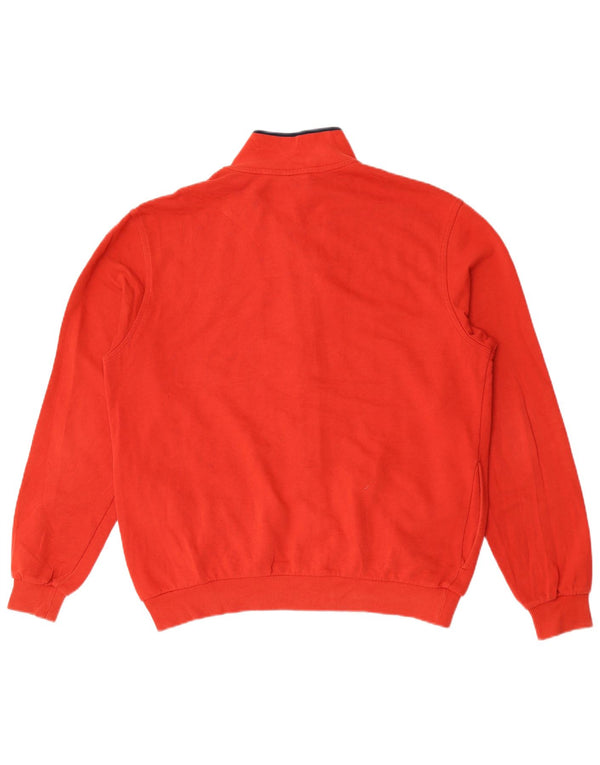 Fila Mens Tracksuit Top Jacket Médio Algodão Vermelho