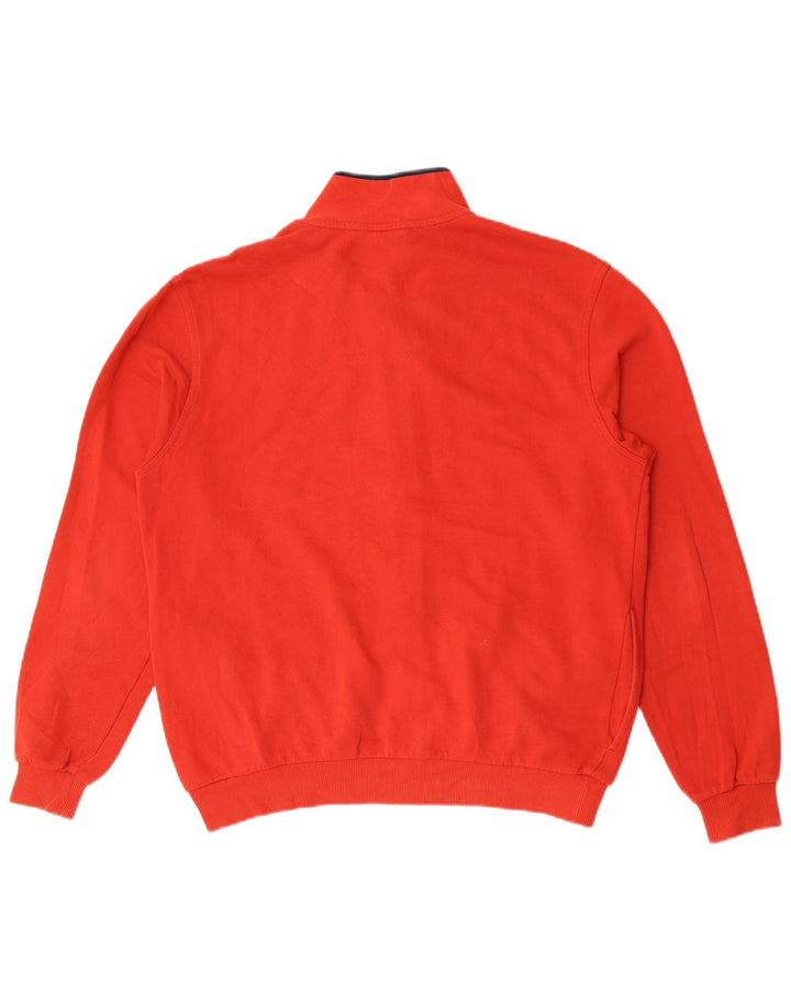 Fila Mens Tracksuit Top Jacket Médio Algodão Vermelho