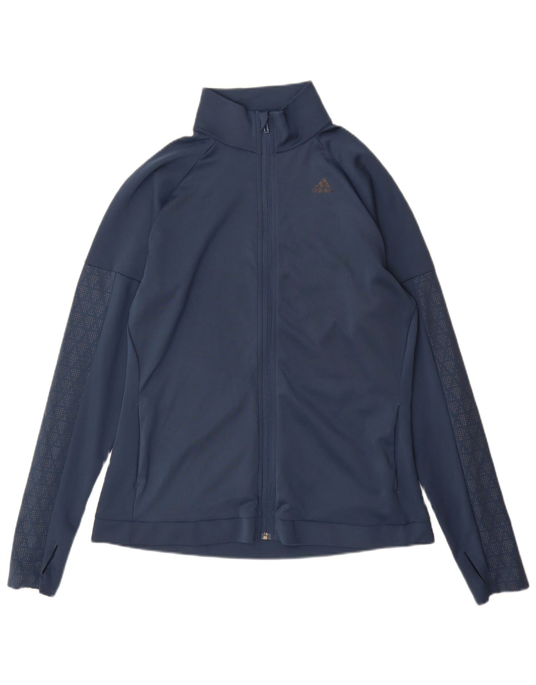 Jaqueta Adidas Climalite Feminina Top UK 18 XL Azul Marinho Poliéster