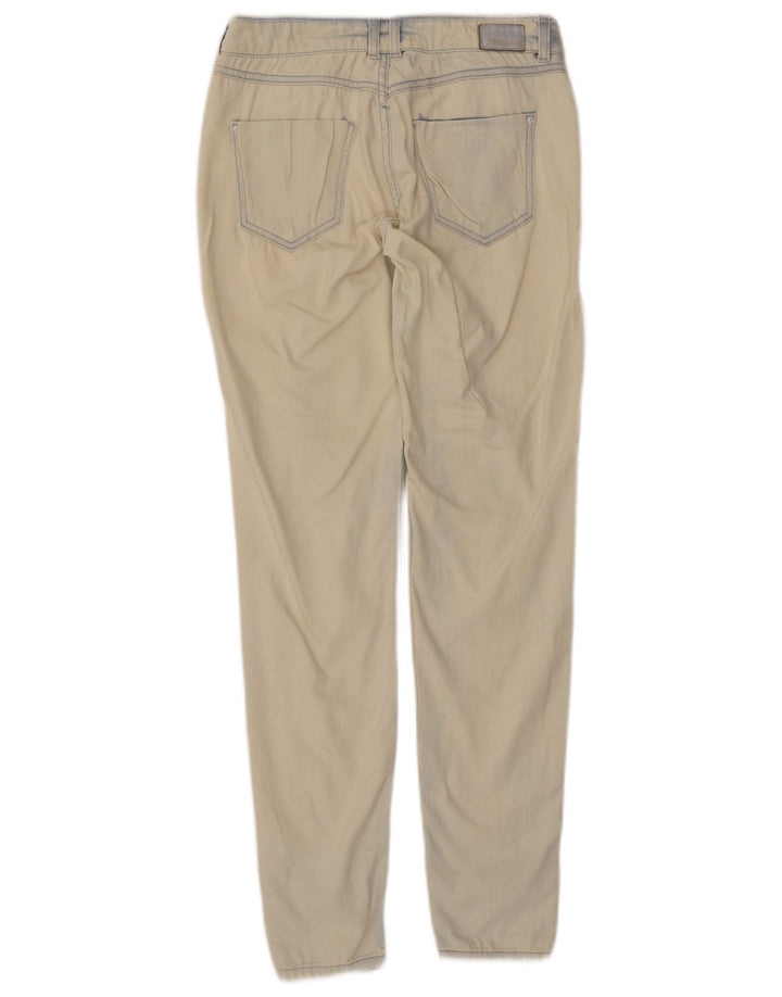 Zara Jeans Slim Feminino EU 36 XS W26 L31 Off White