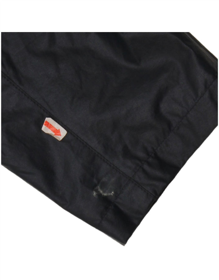 Jaqueta de chuva masculina DKNY UK 42 XL algodão azul marinho