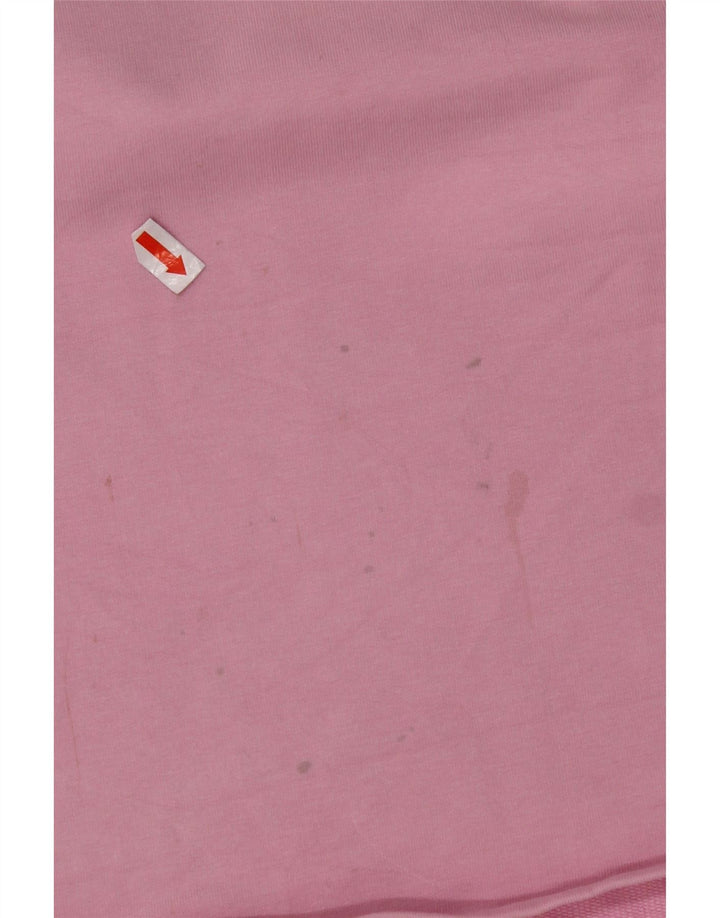 Camiseta feminina PUMA com estampa gráfica UK 18 XL rosa algodão colorblock