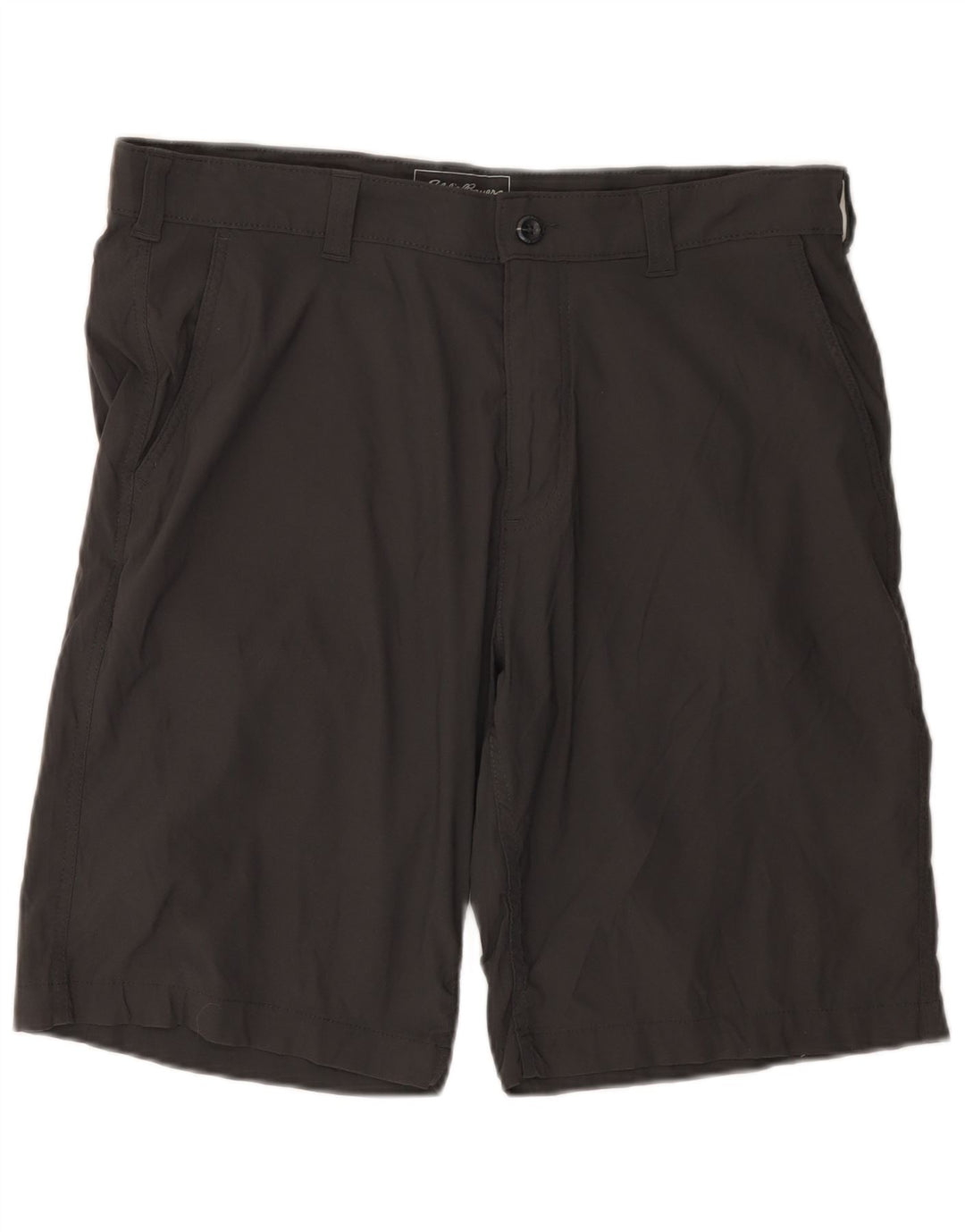 EDDIE BAUER Mens Chino Shorts W38 XL Cinza Nylon