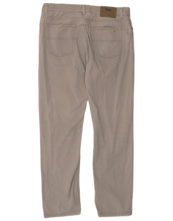 Calça casual slim masculina Harmont & Blaine IT 50 grande W34 L30 cinza
