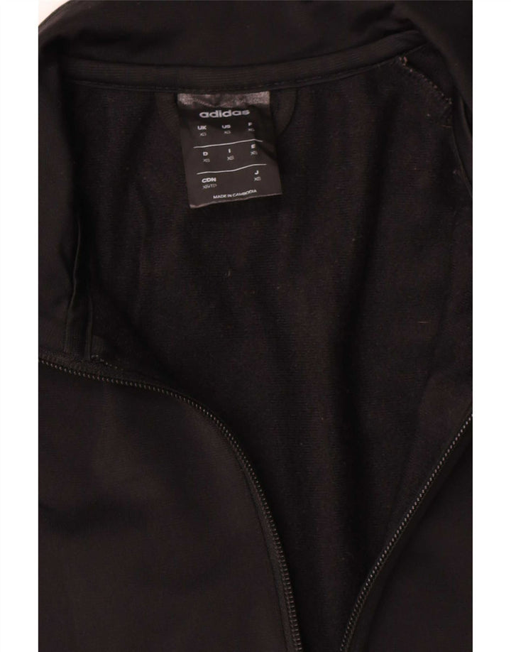 Adidas Mens Climalite Tracksuit Top Jaqueta XS Poliéster Preto