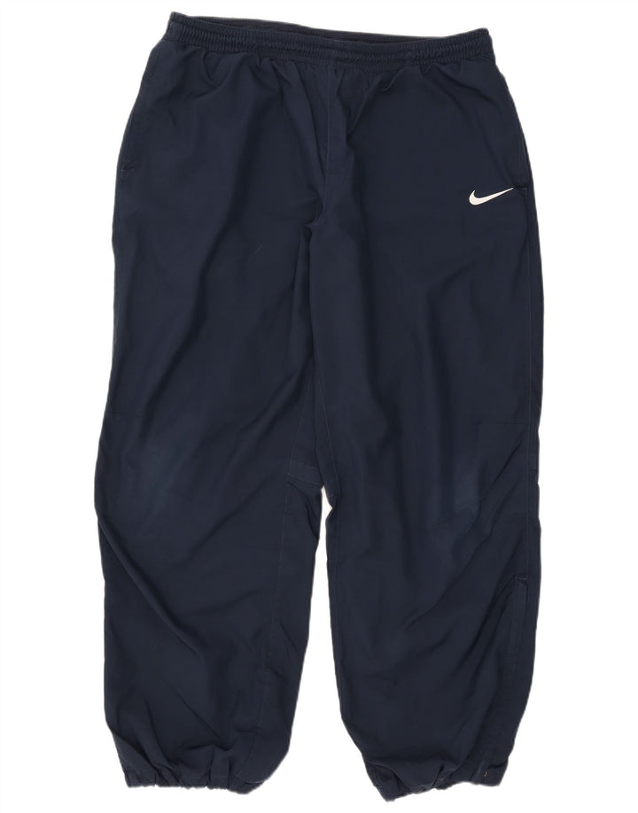 Calça de treino masculina Nike Joggers 2XL azul marinho poliéster