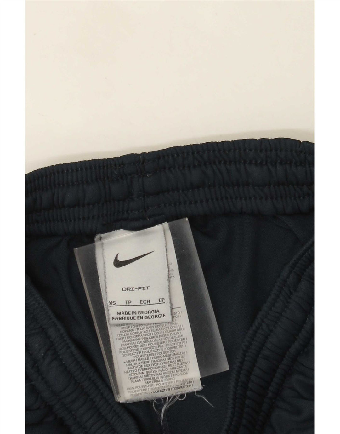 Calça de treino masculina Nike XS azul marinho poliéster
