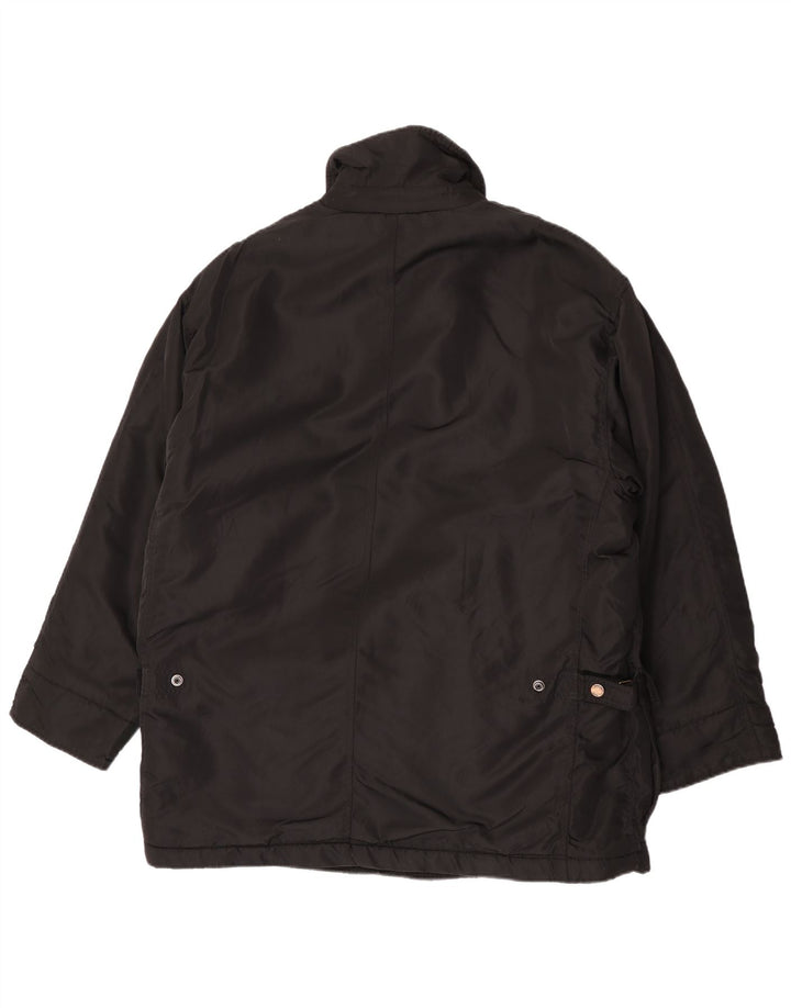 Casaco corta-vento masculino Hugo Boss EU 52 XL preto poliamida