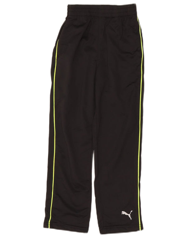 Calça de treino PUMA Boys 8-9 anos médio preto poliéster