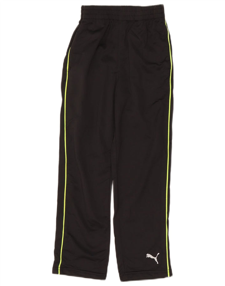 Calça de treino PUMA Boys 8-9 anos médio preto poliéster
