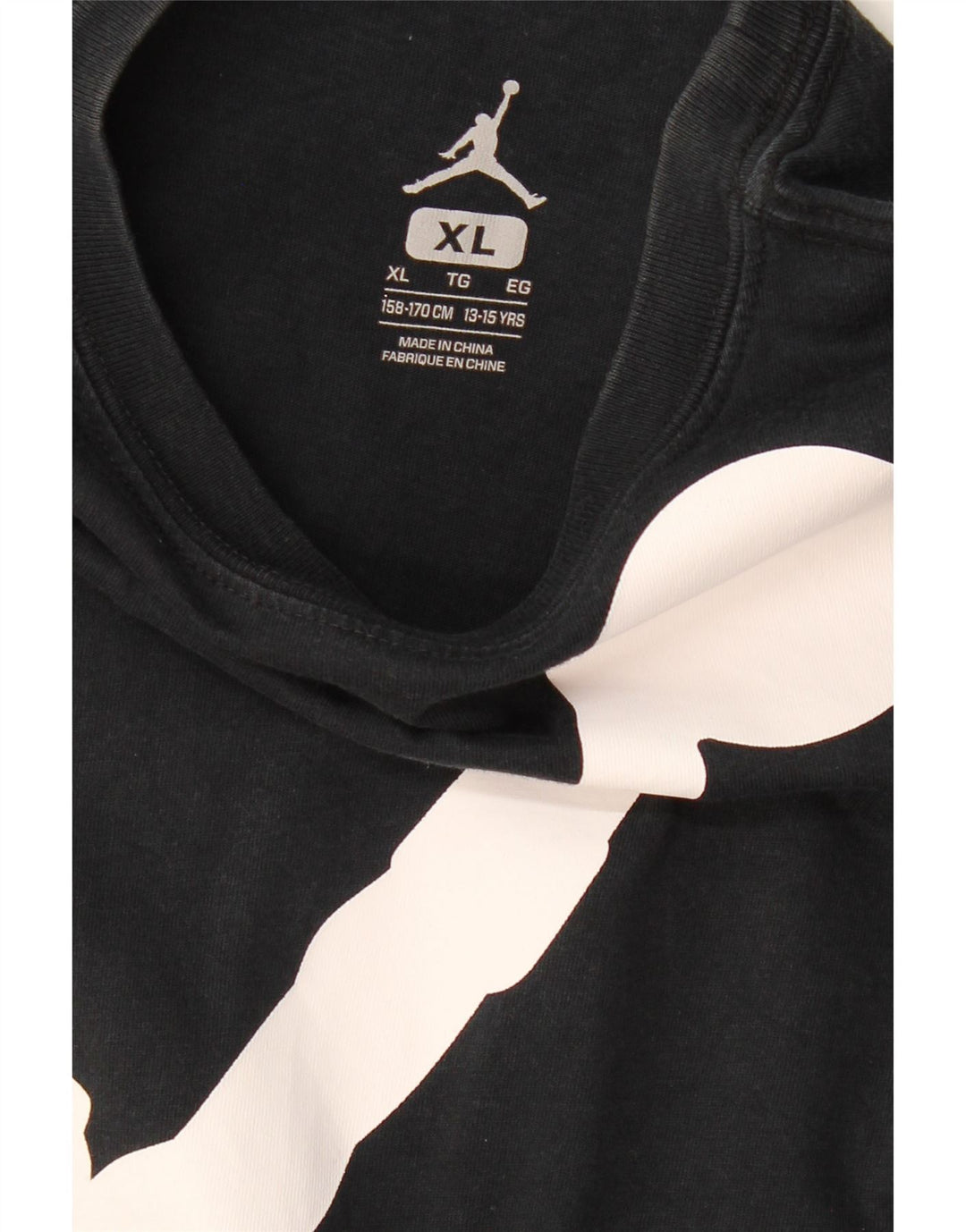 Camiseta JORDAN Boys Graphic 13-14 Anos XL Preto