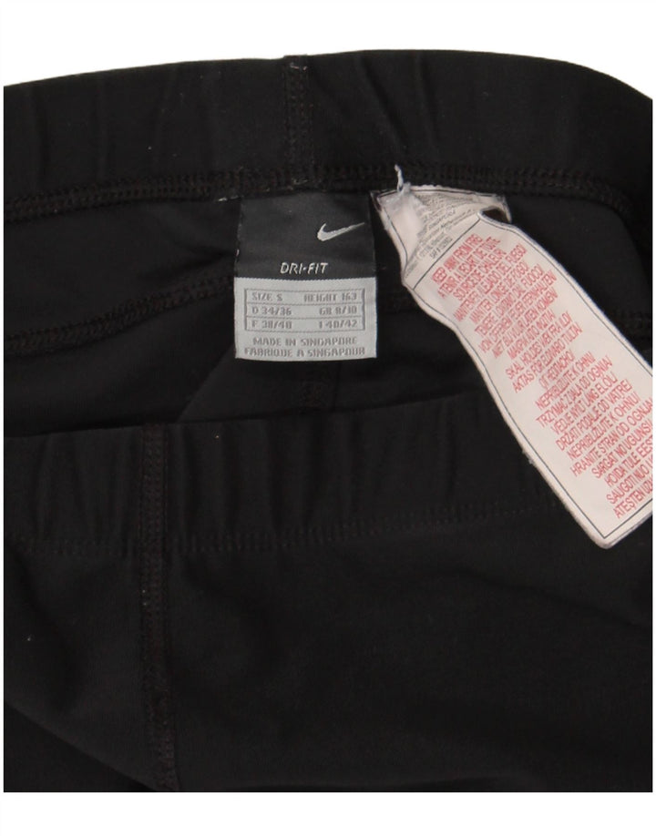 Calça de treino feminina Nike UK 8/10 pequena preta