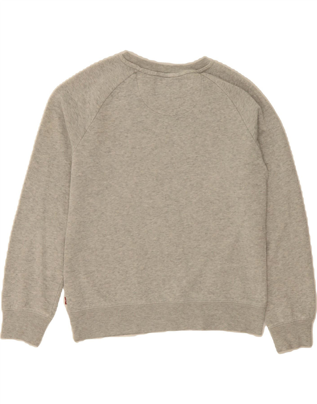 LEVI'S Girls Graphic Sweatshirt Jumper 15-16 Years Grey Cotton Vintage Levi's and Second-Hand Levi's from Messina Hembry 