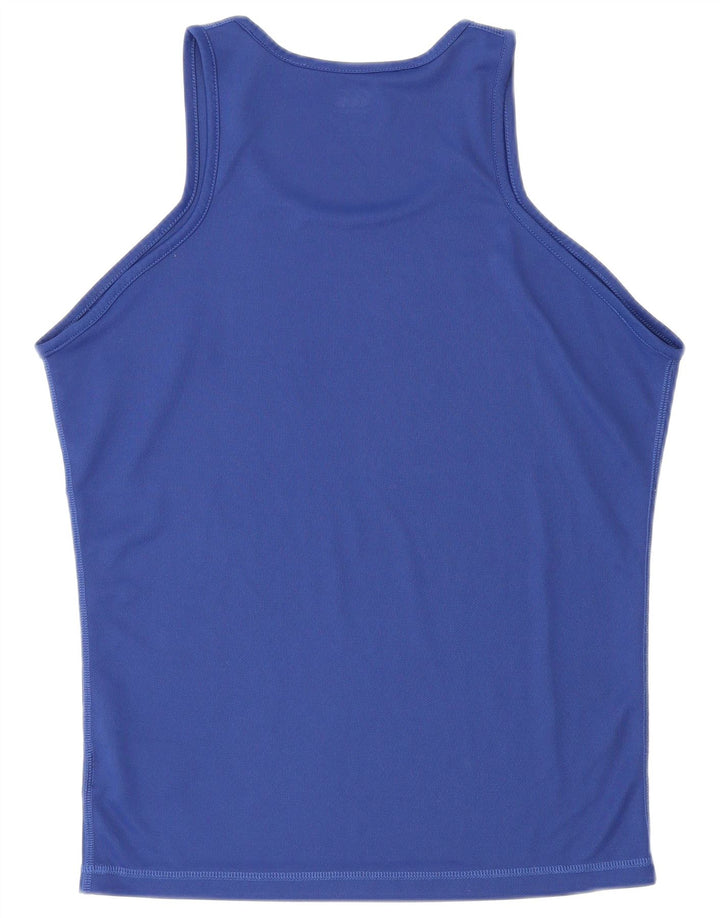 Colete masculino Canterbury Top médio azul esportivo