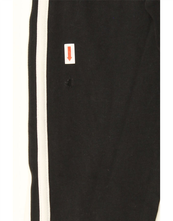 ADIDAS Womens Leggings UK 0/2 2XS Black Cotton Vintage Adidas and Second-Hand Adidas from Messina Hembry 