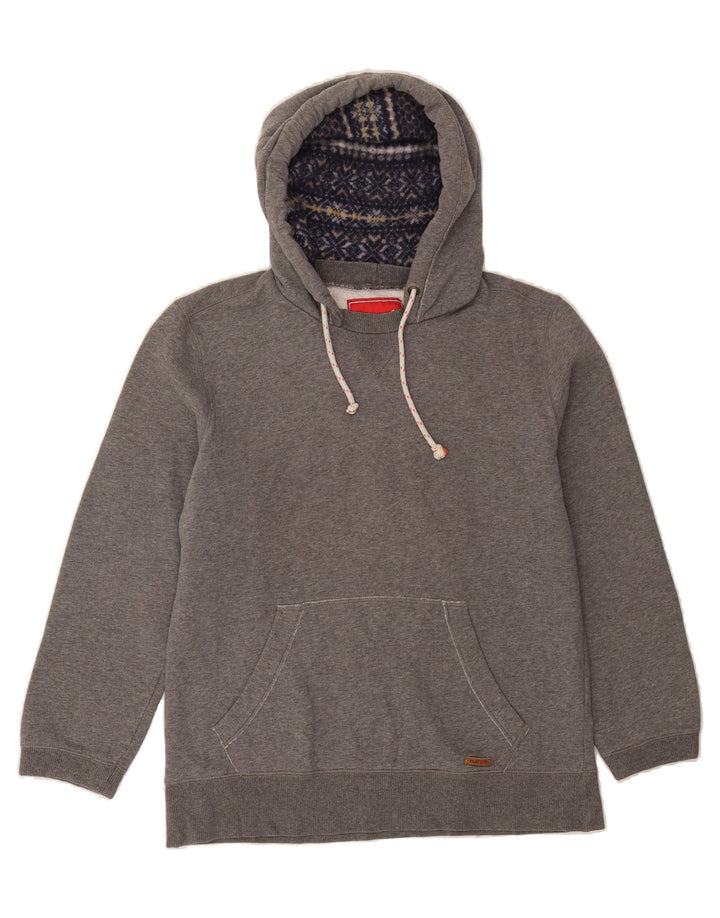 PLAYLIFE Mens Hoodie Jumper XL Grey Cotton Vintage Playlife and Second-Hand Playlife from Messina Hembry 