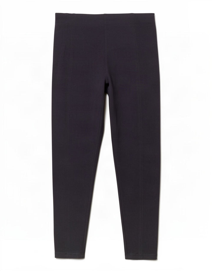 Leggings femininas Marks & Spencer UK 12 poliéster azul marinho médio