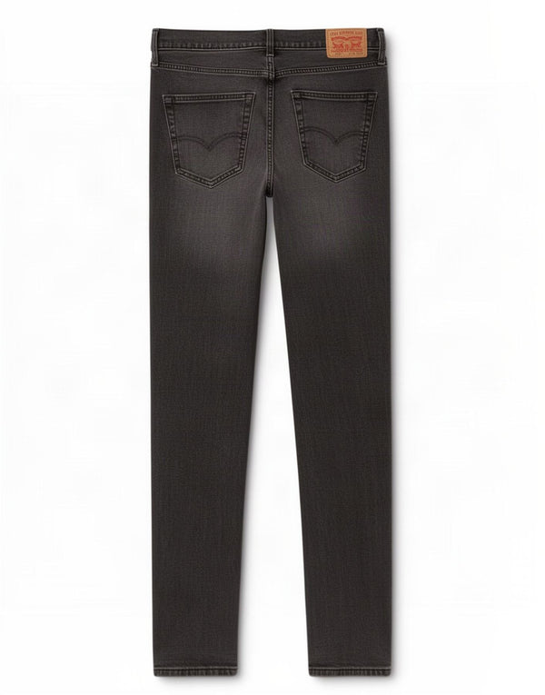 Levi's Masculino 511 Slim Jeans W32 L34 Algodão Preto