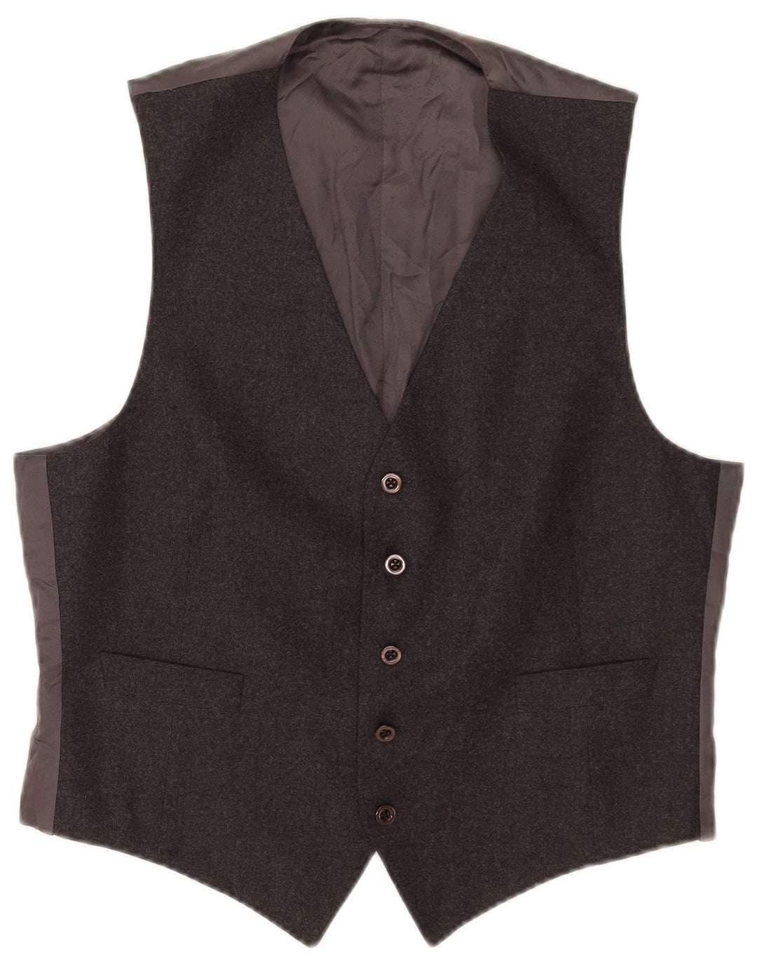 Colete Vintage Masculino Cinza Médio