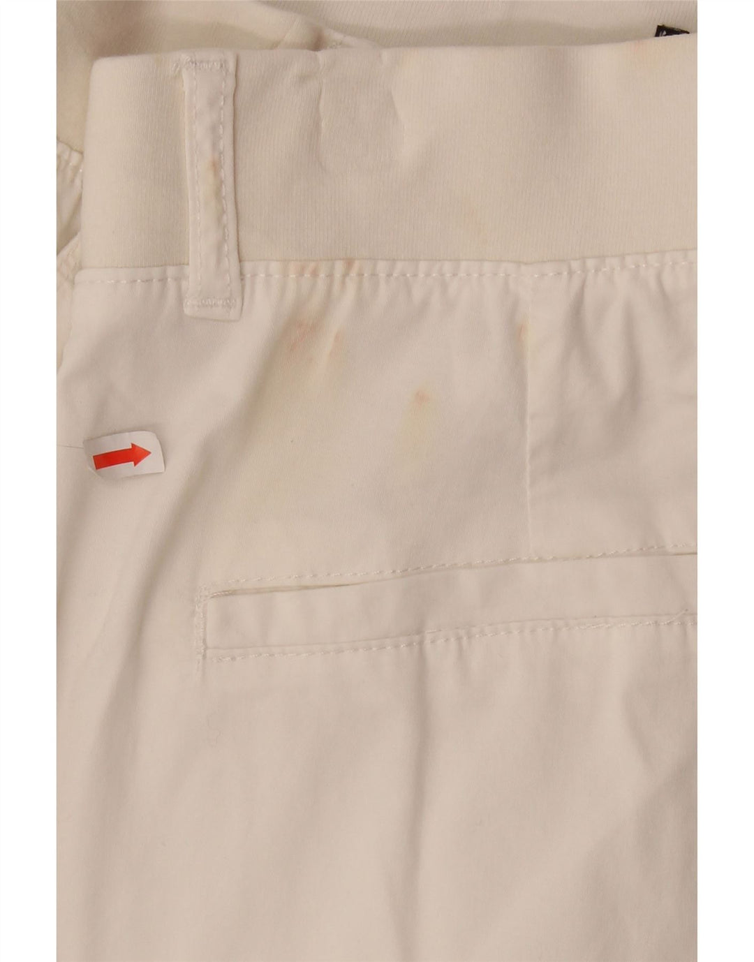 LEE Womens Relaxed Fit Cargo Cropped Trousers US 14 XL W34 L23 White Vintage Lee and Second-Hand Lee from Messina Hembry 