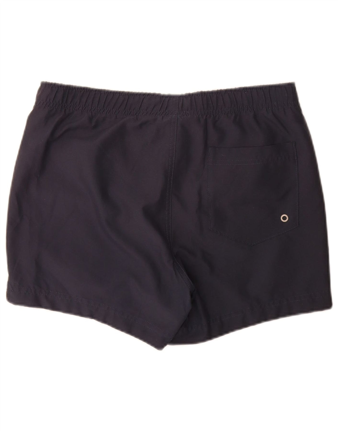 Shorts de natação masculino Champion pequeno poliéster azul marinho