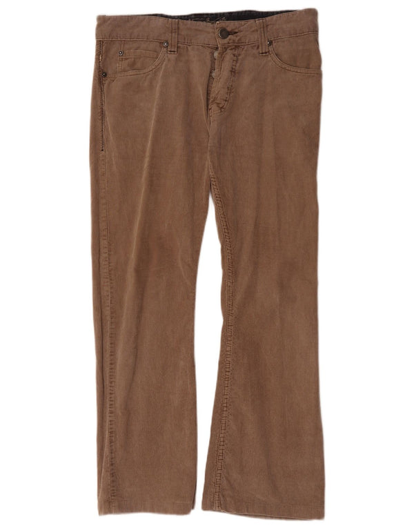 Calça casual masculina Levi's 512 Bootcut W32 L28 algodão marrom