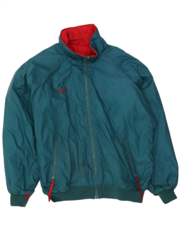 Jaqueta Columbia Bomber Reversível Masculina UK 40 Grande Verde