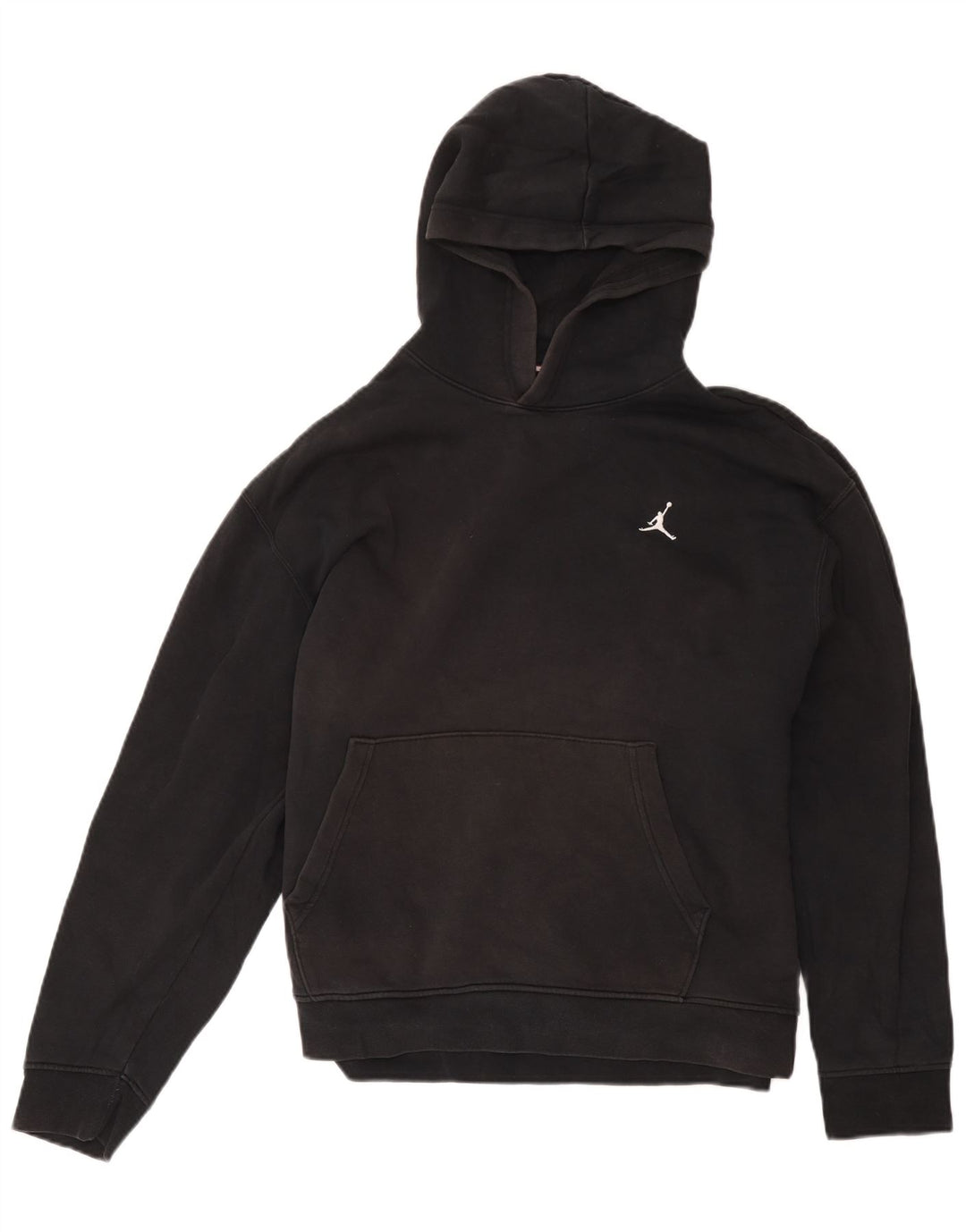 Jordan moletom com capuz masculino grande algodão preto